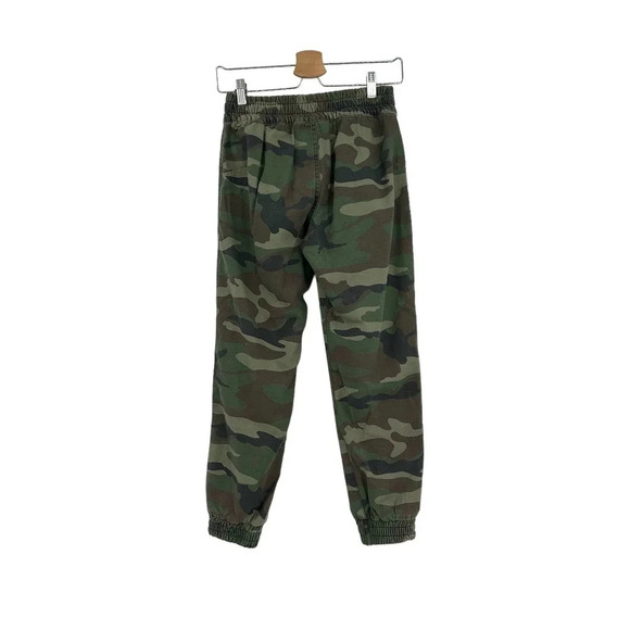 Aritzia Tna Alix Pants Joggers‎ High-Waisted Army Camo Print Green Size XS - Picture 5 of 10